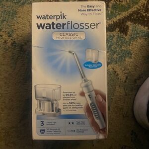 Waterpik Waterflosser Classic Professional Water Dental Oral Care Flosser 3 Tips